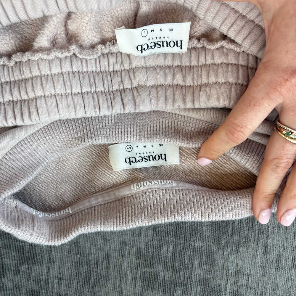 House of CB Beige Lounge Sweat Set - Picture 3 of 3